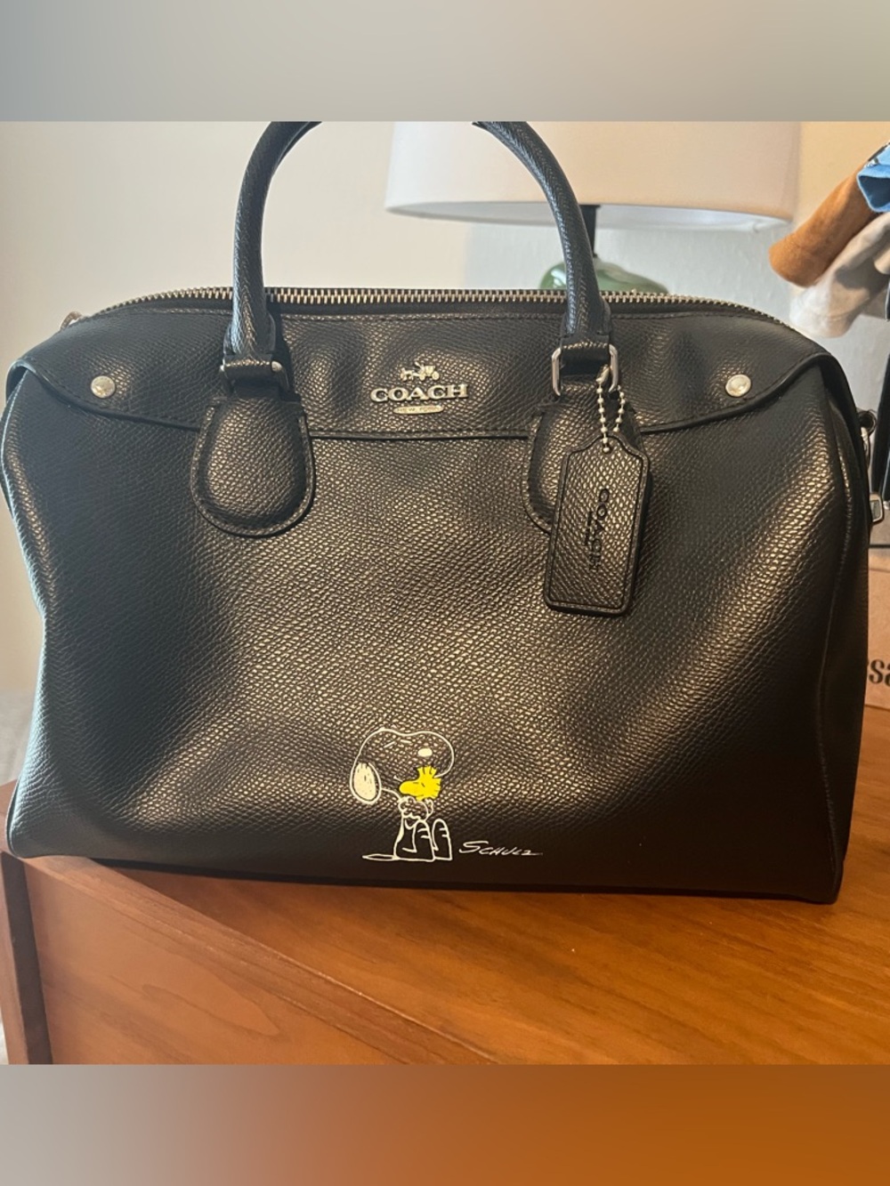 Coach x Peanuts Boston Bag LIMITED EDITION